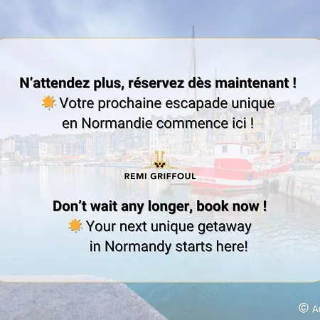 Apartment Les Colombages - On The Port Of - View Honfleur