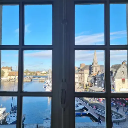 Les Colombages - On The Port Of - View Honfleur