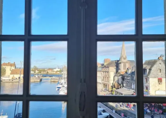 Les Colombages - On The Port Of - View Honfleur